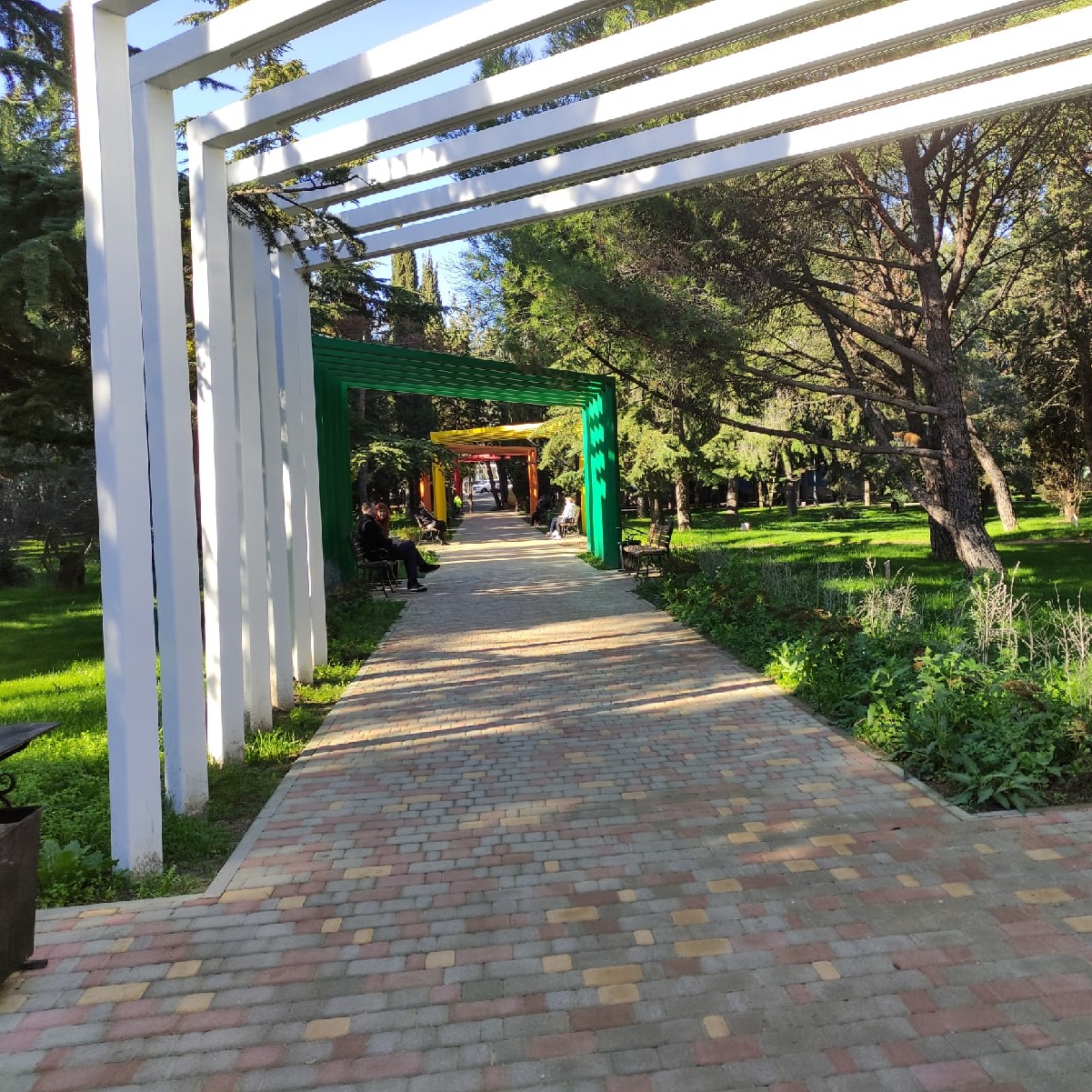 Достопримечательности Алушты - Приморский парк в Алуште